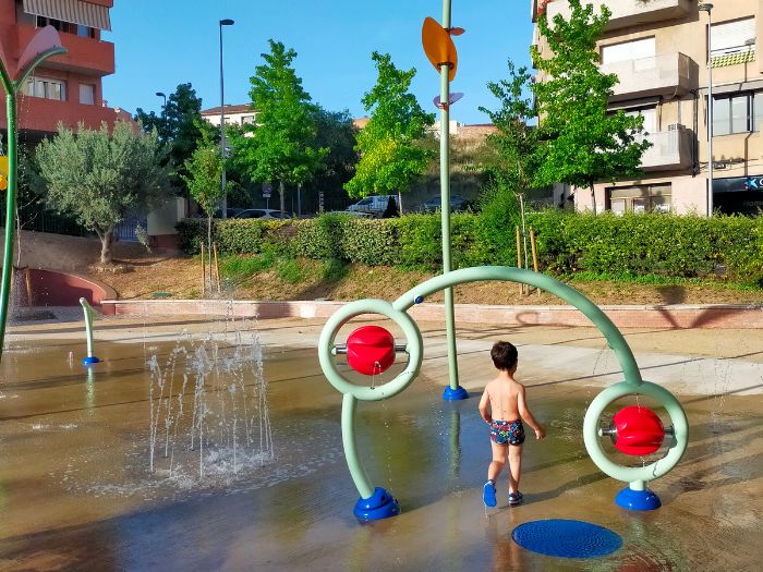 Parque de agua Sentmenat arco