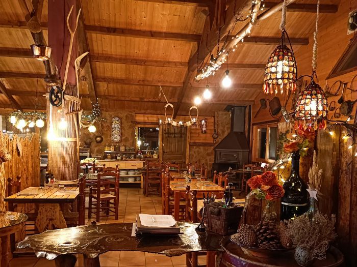 Xalet de Prades interior restaurante